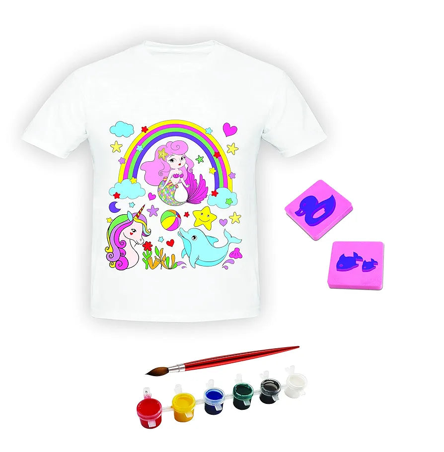 Paint Your T-Shirt A Perfect Art and Craft kit for Kids 