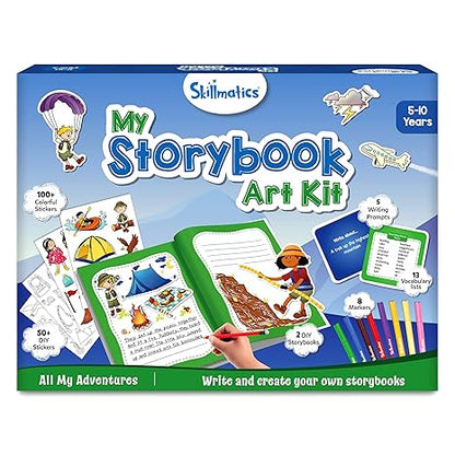 Skillmatics Storybook Adventure Art Kit Write & Create Storybooks Creative Activity