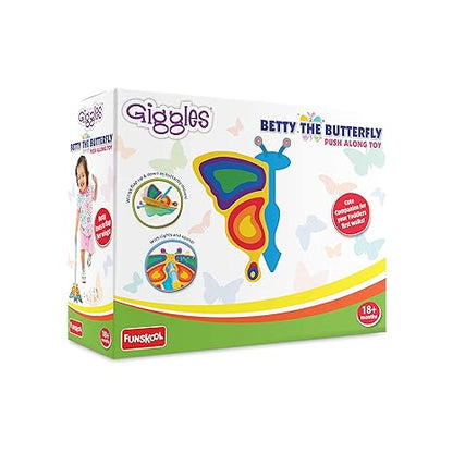 Funskool Giggles Betty The Butterfly Push Along Toy Playful Kids