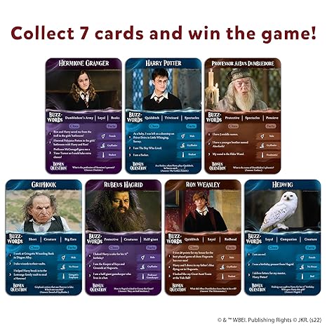 Skillmatics Card Game Guess in 10 Harry Potter Perfect for Boys Girls Kids Families Teens & Adults