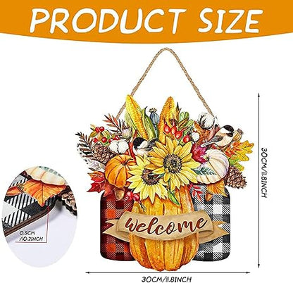 Angel Infinte Welcome Quote Wooden Wall Hanging For Home Decor Wall Decoration Item (Design13)