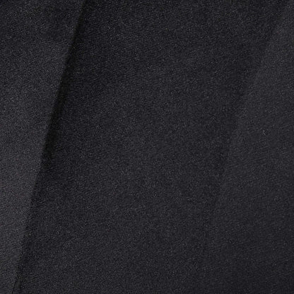 Aerohaven Premium Velvet Reversible Decorative Throw Pillow/Cushion Covers with Invisible Zipper (Black Colour Pack of 5)