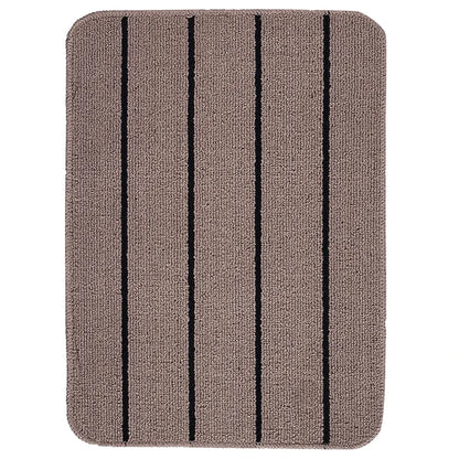 Saral Home Striped Soft PP Yarn Doormat Anti Skid Backing