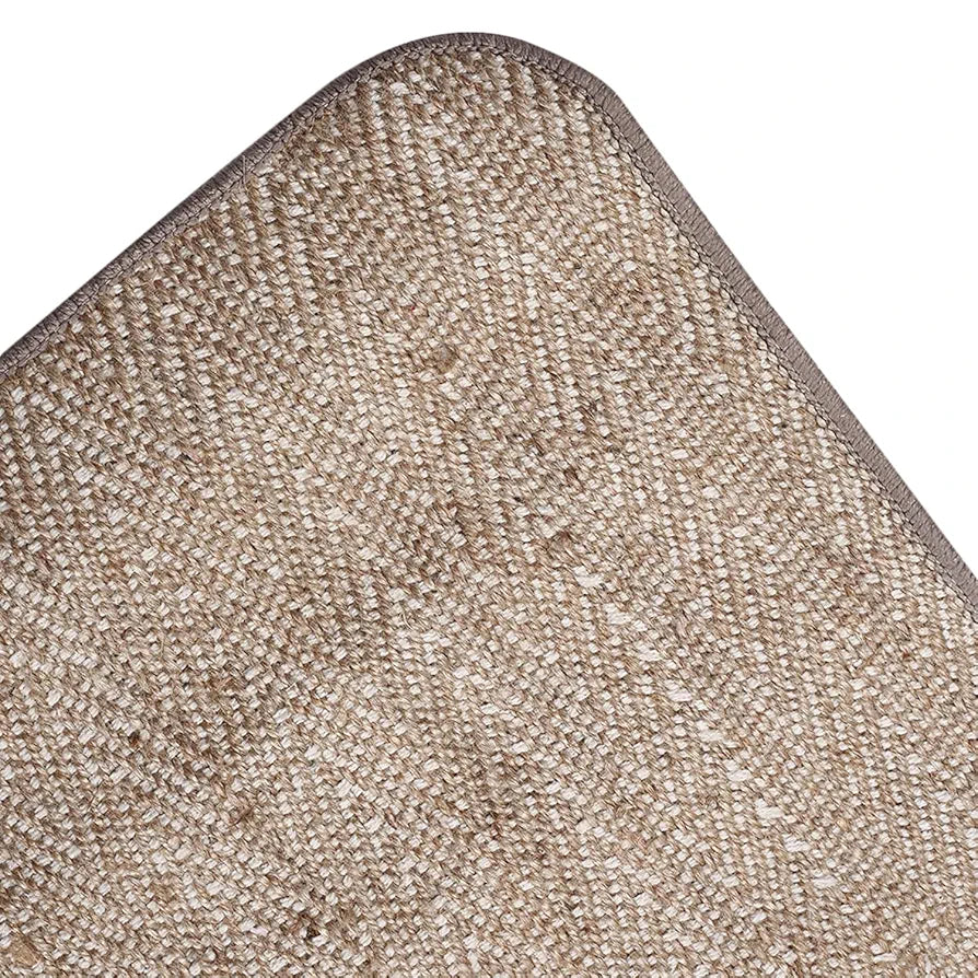 Saral Home Cotton & Jute Bedside Runner
