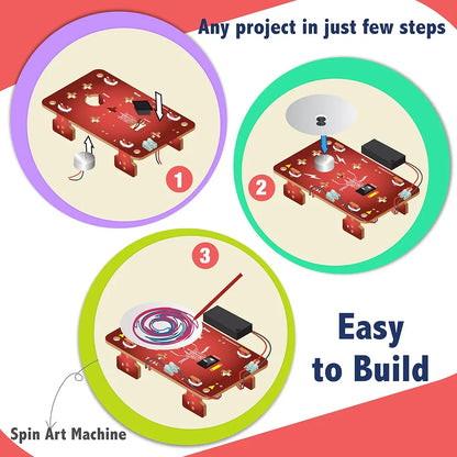 Butterfly EduFields Jumbo 200+ Science Experiments Kit | Birthday Gift for Boys Girls Ages 8 9 10 11 12 Years | DIY STEM Projects 100+ Chemistry & 70+ Engineering Projects | Tinkering Lab @ Home Kit