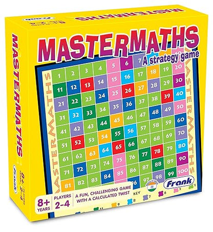 Frank Mastermaths Board Game for Kids Brain Booster Games Educational for Focus and Memory