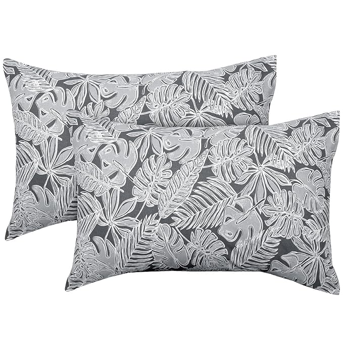 Huesland by Ahmedabad Cotton 144 TC King Size Bedsheet Cotton with 2 Pillow Covers | Yellow, Grey & White