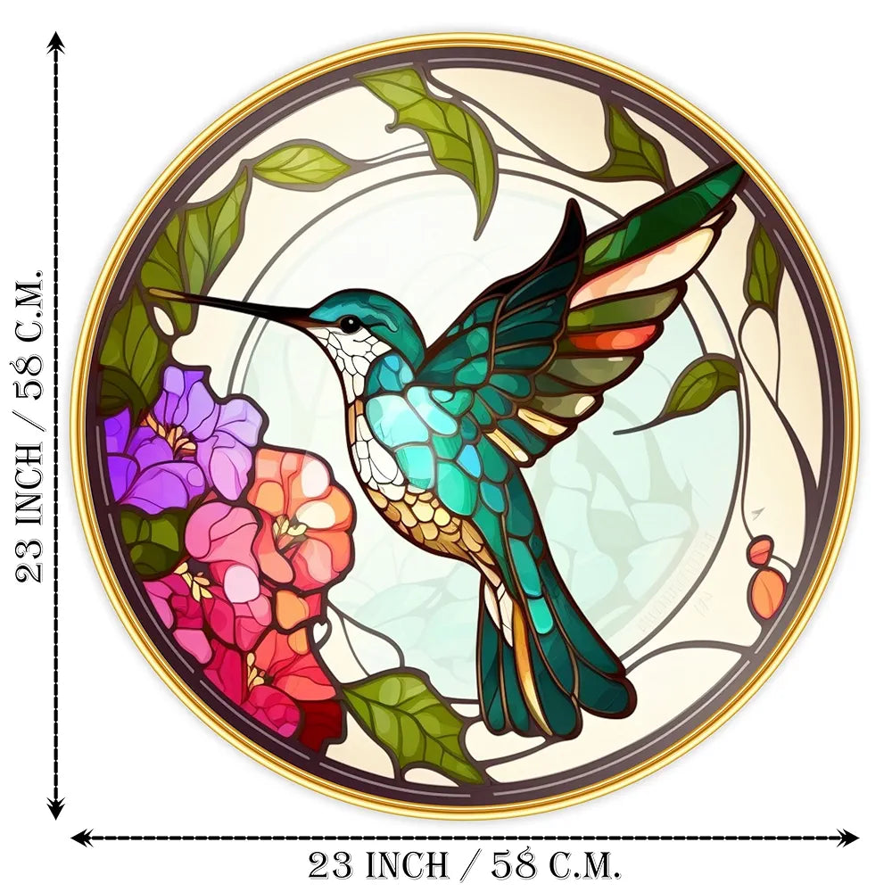 Livin'luxe Paintings Loving Couple Bird Modern Art Premium Sparkle Lamination Golden GR-26