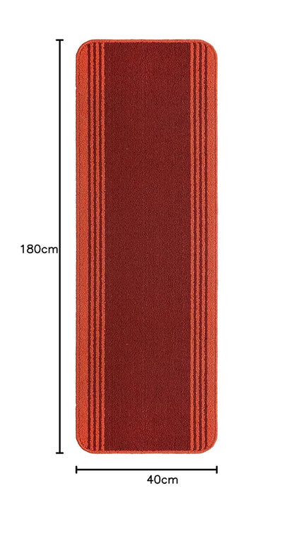 Saral Home Rectangular Striped Soft PP Yarn Durable & Washable Multipurpose Runner
