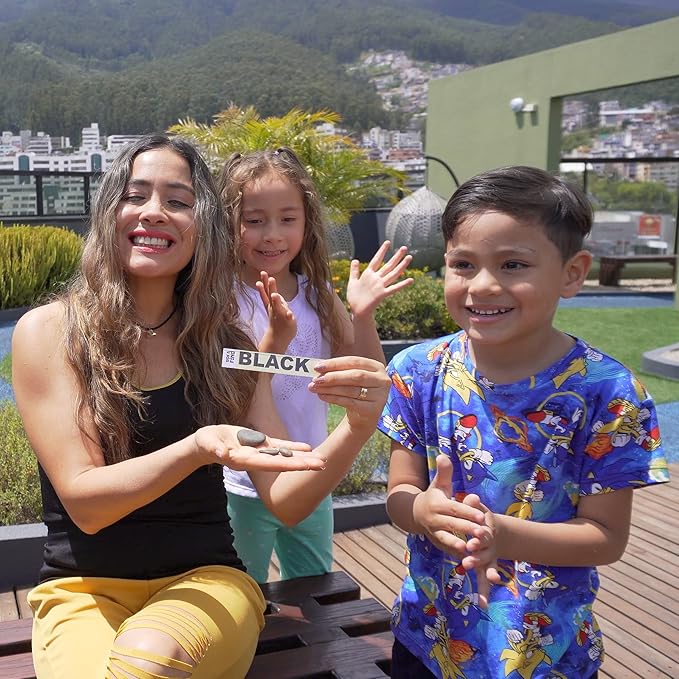 Chalk and Chuckles Smart Sticks Scavenger Hunt Game for Kids | Fun Family Game | Indoor and Outdoor Toys | Educational Toys