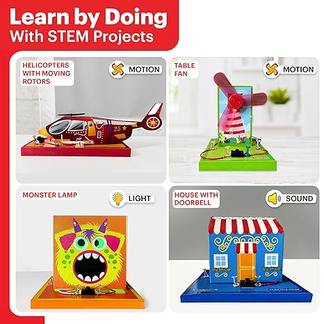 Einstein Box Ultimate Electricity Kit Science Project Kit Electronic Circuits Toys for Kids