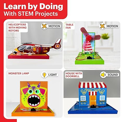 Einstein Box Ultimate Electricity Kit Science Project Kit Electronic Circuits Toys for Kids