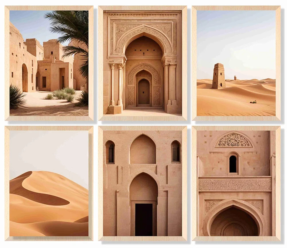 Livin'luxe Paintings Rajasthani Places Home Decor Wall Paintings With Frame B - 458k6