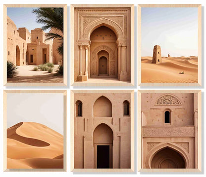 Livin'luxe Paintings Rajasthani Places Home Decor Wall Paintings With Frame B - 458k6