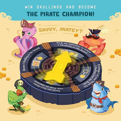 Bloomingo Board Game - Pirate's Paradise | Exciting Pirate Treasure Hunt Adventure Game for Kids & Adults