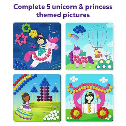 Skillmatics Art Activity Dot It With Magnets Unicorns & Princesses No Mess Repeatable Art For Kids