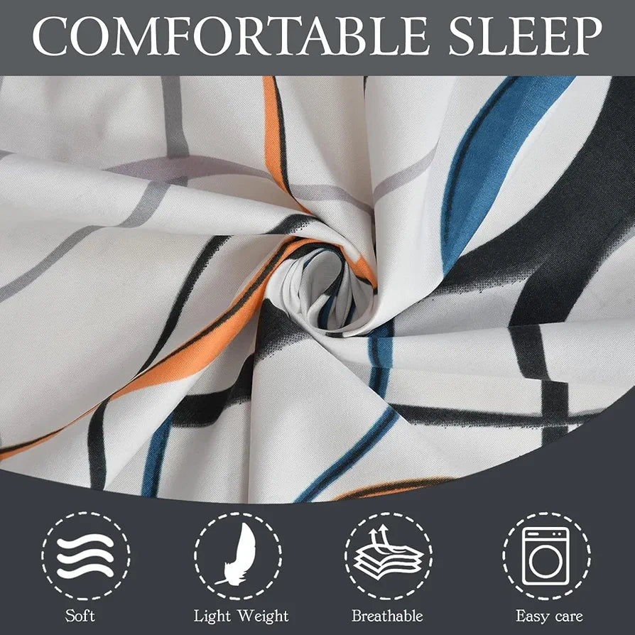 Fresh From Loom Bedsheet King Size Microfiber Bed Sheet For Double Bed Floral Design Bed Spread With 2 Pillow Covers 144 TC White