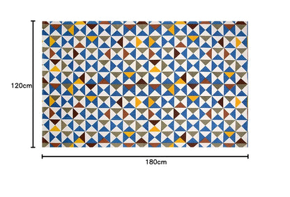 SARAL HOME EASY LIVING Saral Home Cotton Printed Rectangular Carpet