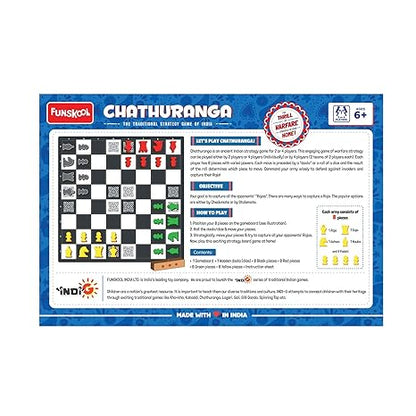 Funskool Games Chathuranga The Traditional Games of India Ancient Chess Kids