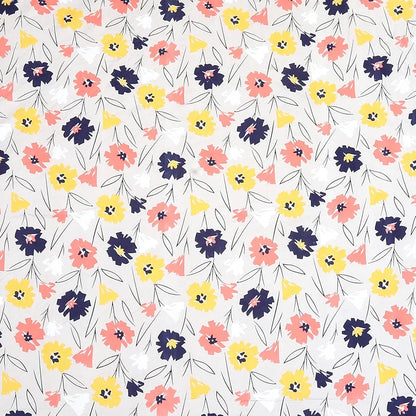 Status Contract Spring Summer Collection Rich Double Bedsheet with 2 Pillow Colour Cream