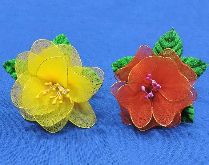 Asian Hobby Crafts Stocking Flower Making Kit | Medium