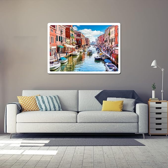 Mini Leaves 252 Piece Wooden Puzzle for Kids & Adults | Clinque Terre, Italy Jigsaw Puzzle | Fun & Challenging | Educational Games & Puzzles