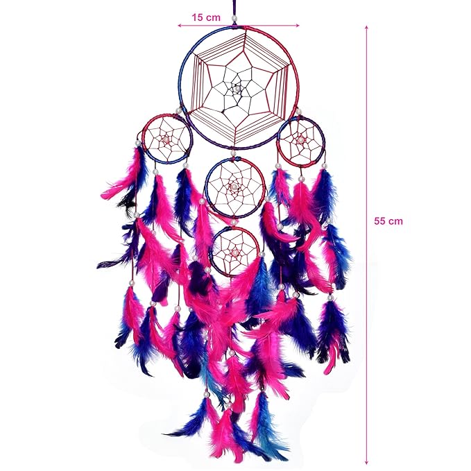 Asian Hobby Crafts Dream Catcher Wall Hanging | Wanderlust | Dream Catcher for Wall Decor