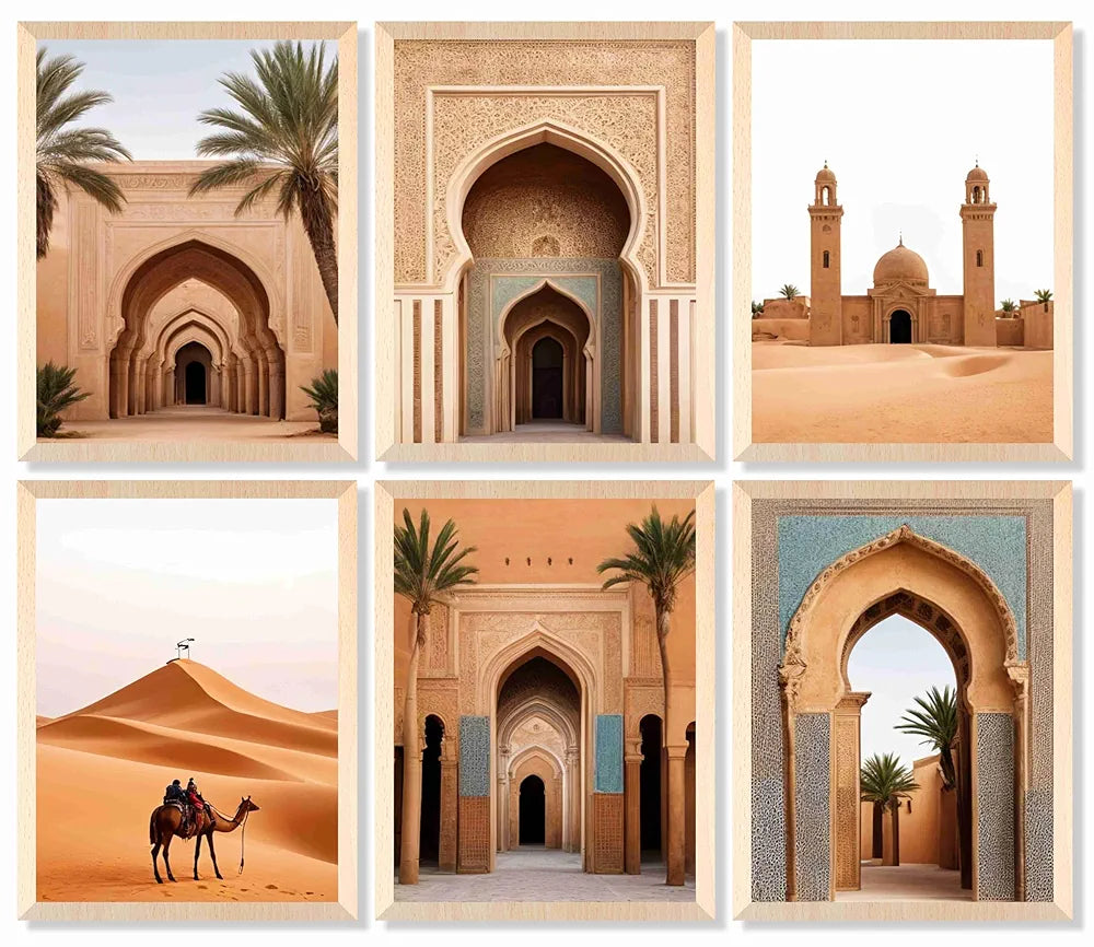 Livin'luxe Paintings Rajasthani Places Home Decor Wall Paintings With Frame B - 454k6