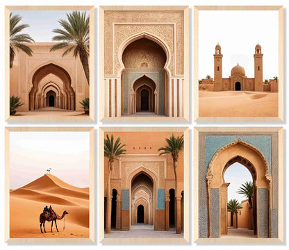 Livin'luxe Paintings Rajasthani Places Home Decor Wall Paintings With Frame B - 454k6