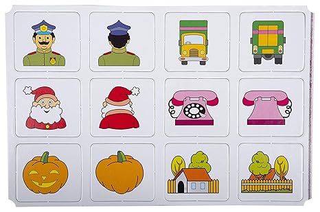 Funskool Games Memory Front And Back Educational Matching Picture Game For Children