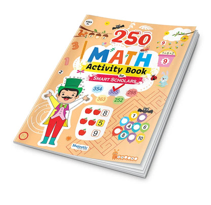 Maths Activity Book for Age 3+ | 250 Engaging, Skill-Booster Activities | Builds Focus and Fine-Motor Skills | Fun Learning | The Book Tree Books