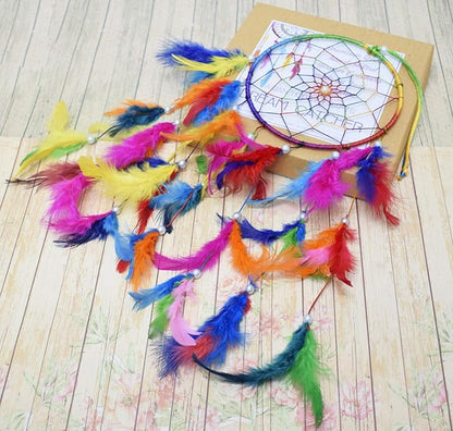 Asian Hobby Crafts Dream Catcher Wall Hanging | Multicolour