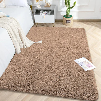 Luxe Home International Carpet Super Soft Anti Slip Vegas Rectangular Rugs Colour Rust