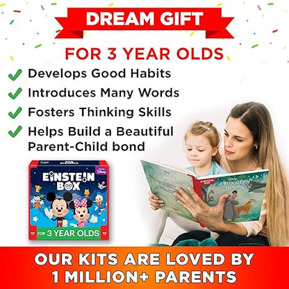 Einstein Box Featuring Disney for Boys & Girls Educational Toys Learning and Educational Gift of Toys