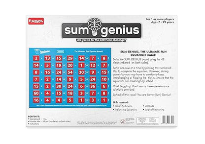 Funskool Games Sum Genius Educational Game for Children Maths The Ultimate Fun Equation Game For Kids