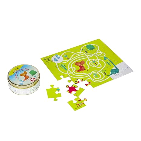 CocoMoco Kids Dinosaur Puzzle for Kids 30 Pieces Jigsaw Puzzle Educational Learning Toy