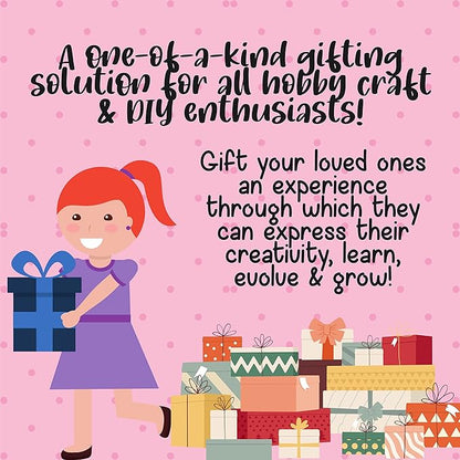 Kalakaram Paint Your Own 10 Figurines Painting Craft Kit for Kids | Nativity Painting Set Diy Painting Kit for Kids