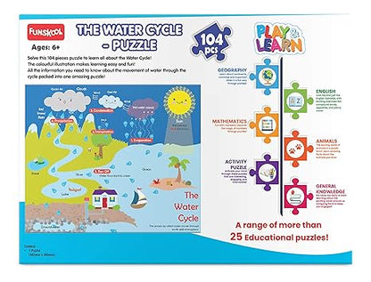 Funskool Play & Learn Water Cycle Educational 104 Pieces Puzzle Toy