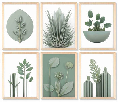 Livin'luxe Paintings Flower Pot Home Decor Wall Paintings With Frame Painting B - 448K6