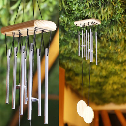 sculpmart Wind Chimes for Home Positive Energy - Hanging Bells 8 Pipes
