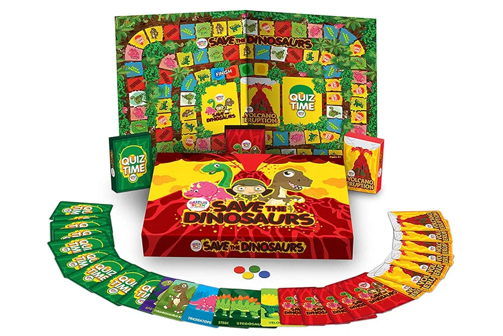 Genius Box - Play some Learning Educational Toy for 5+ Year Age: Discovering Dinosaurs DIY, Activity Kit, Learning Kit, Educational Kit, STEM Toy 16 Activity Kit