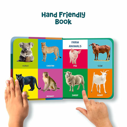 My First Padded Book of Animals : Early Learning Padded Board Books for Children 