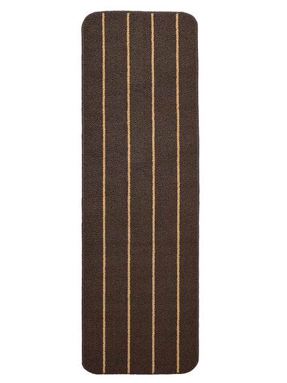 Saral Home Rectangular Striped Soft PP Yarn Durable & Washable Multipurpose Runner