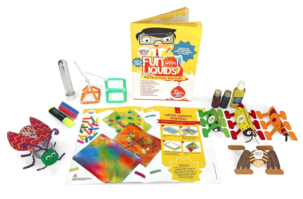 Genius Box - Play Some Learning Educational Toy for 5+ Year Age: Science Lab DIY, Activity Kit, Learning Kit, Educational Kit, STEM Toy