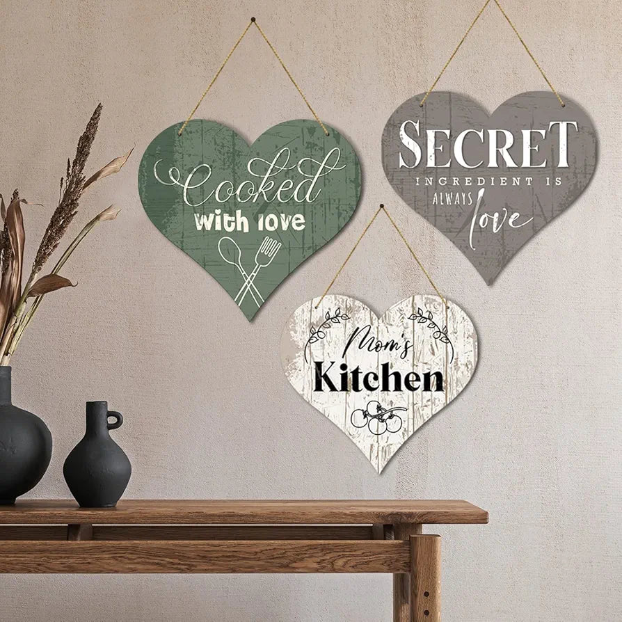 Kotart Modern Coocked With Love Wall Hangings For Living Room ART 2