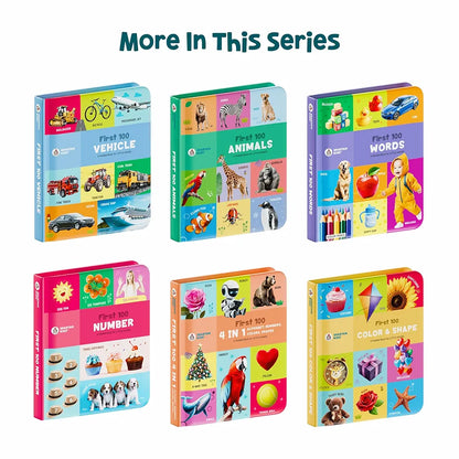 My First Padded Book of Words : Early Learning Padded Board Books for Children 