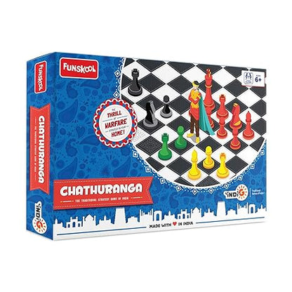 Funskool Games Chathuranga The Traditional Games of India Ancient Chess Kids