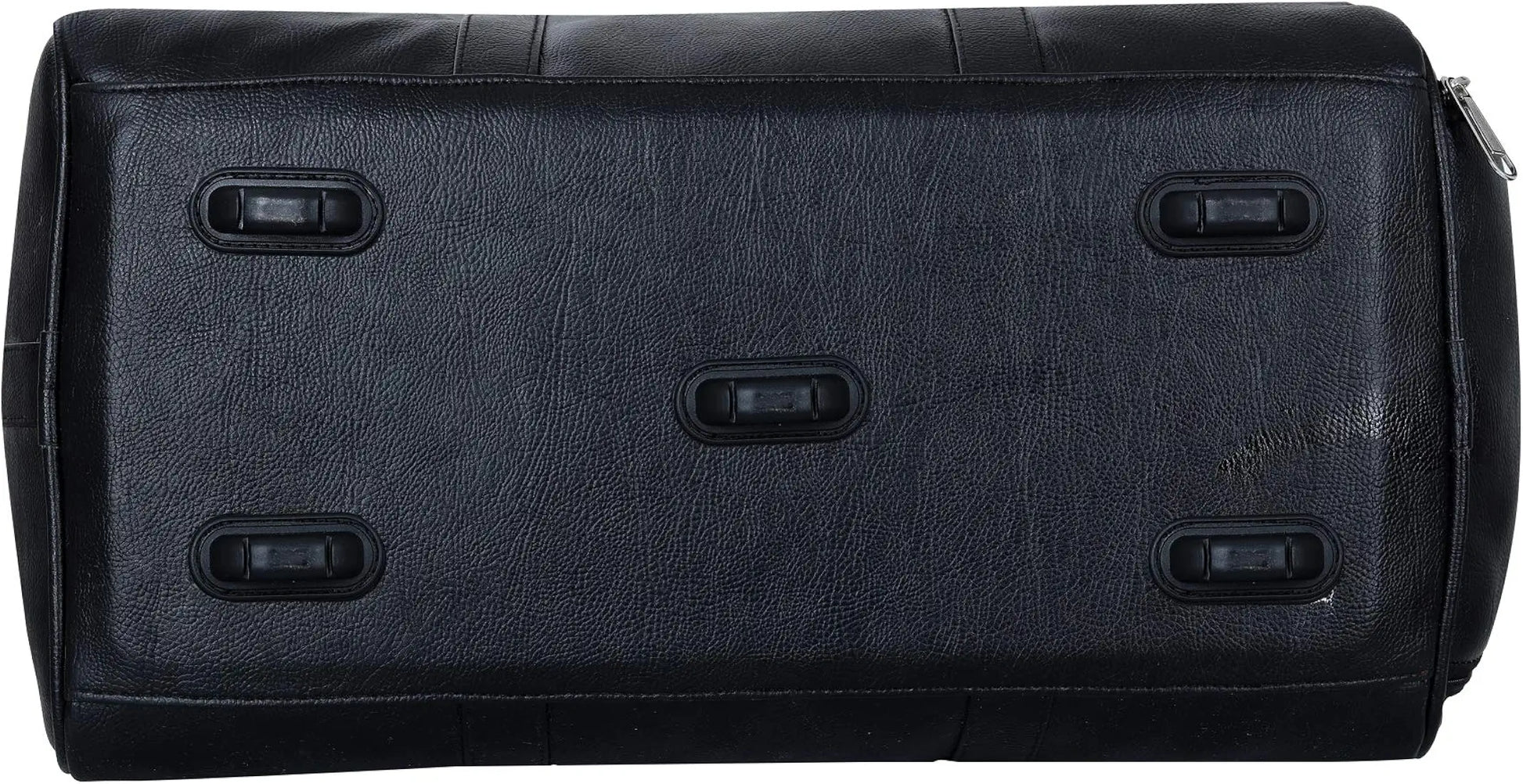 Leather World Duffle Bag for Travel with Shoe Compartment for Men and Women Made of Textured Leatherette with Detachable Shoulder Strap Cabin Bag 