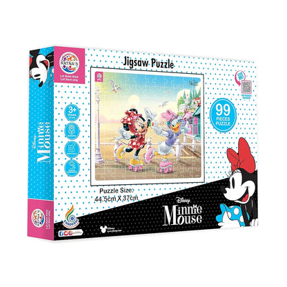 Ratna's 99 Pieces Disney & Marvel Series Jigsaw Puzzle for Kids. Puzzle Size 44.5cm X 37cm 
