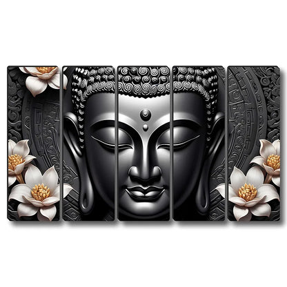 Livin'luxe Multiple Frames Buddha religious Wall Painting XL35310